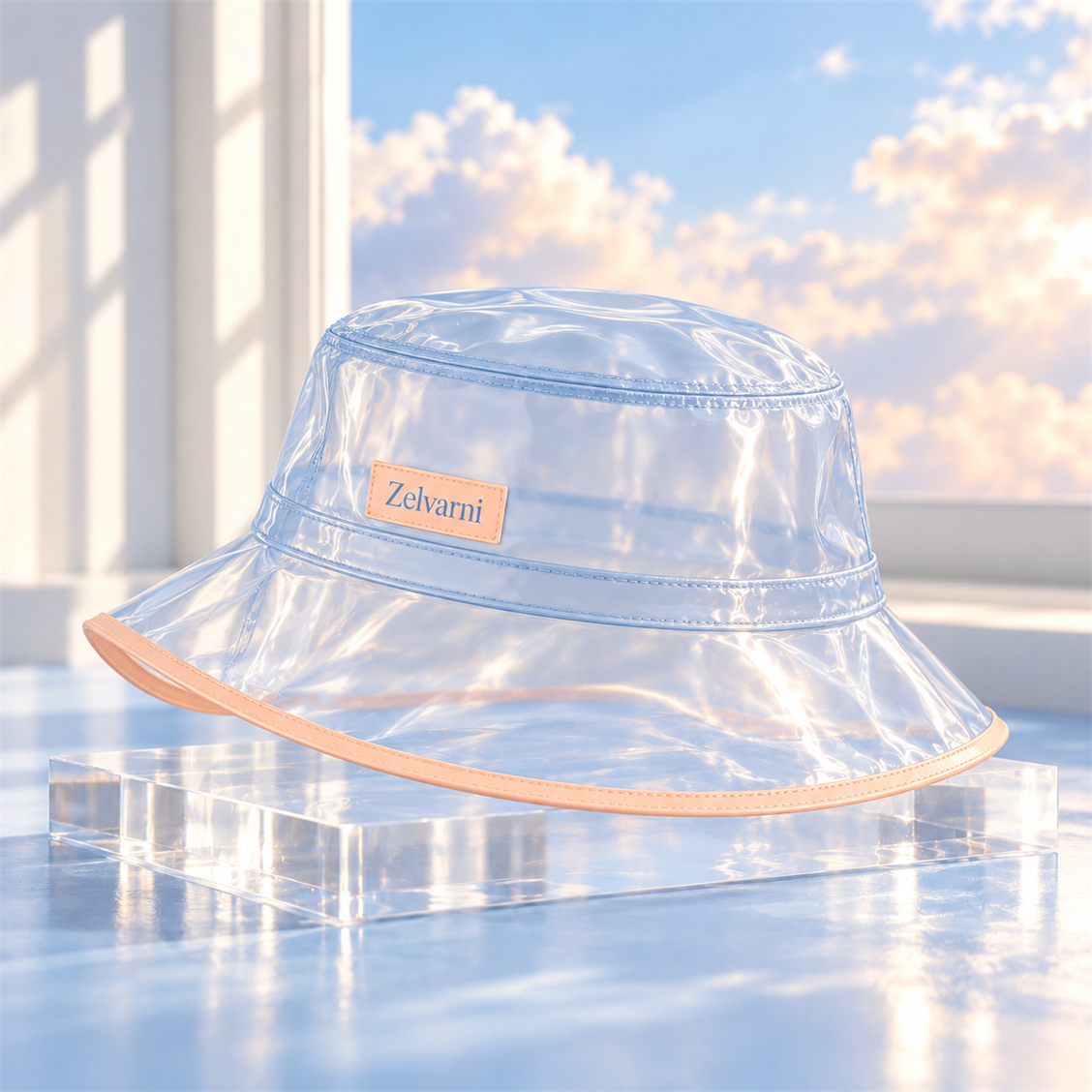 Zelvarni Cloud Clear Rain Hat - main product view