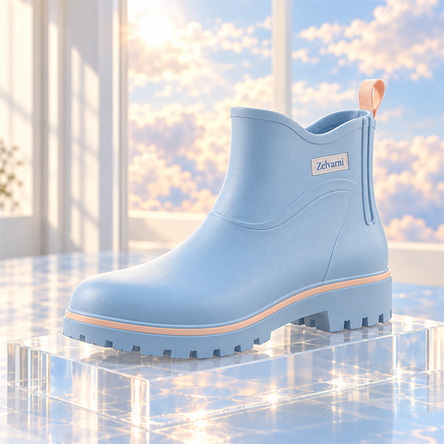 Zelvarni Sky Ankle Rain Boots - main product view