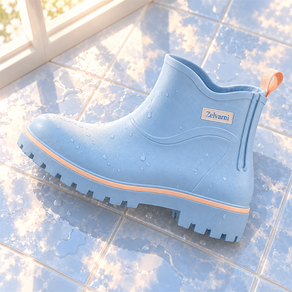 Zelvarni Sky Ankle Rain Boots - secondary product view