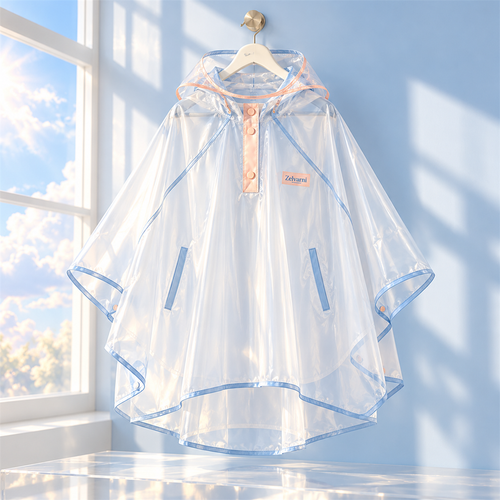 Zelvarni Lightfall Clear Poncho - main product view